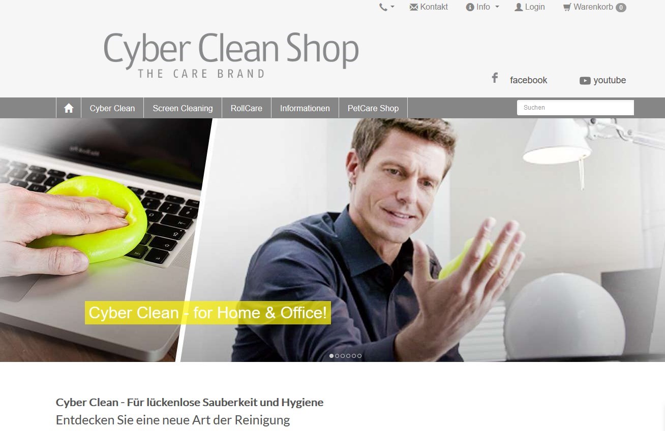 Cybercleanshop Greifswald Design